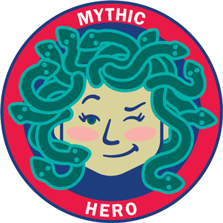 Badge Squad Spotlight On Mythic Hero Bucks County Free Library