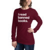 I Read Banned Books Long Sleeve Tee - Image 8