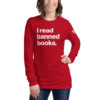 I Read Banned Books Long Sleeve Tee - Image 10