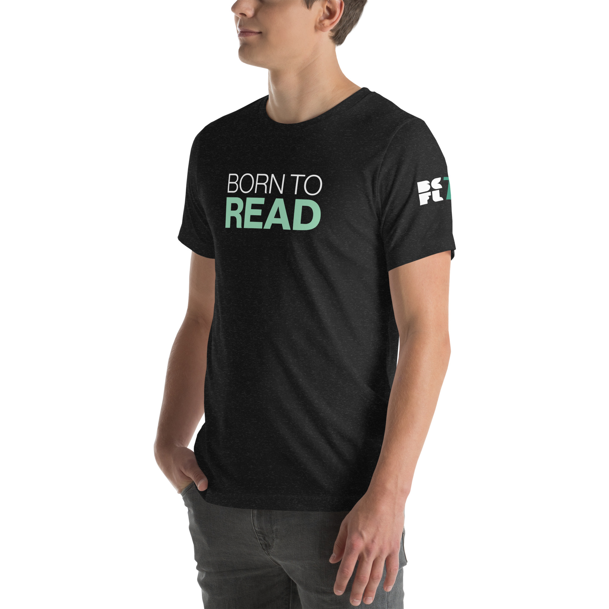 Born to Read Unisex t-shirt - Image 3