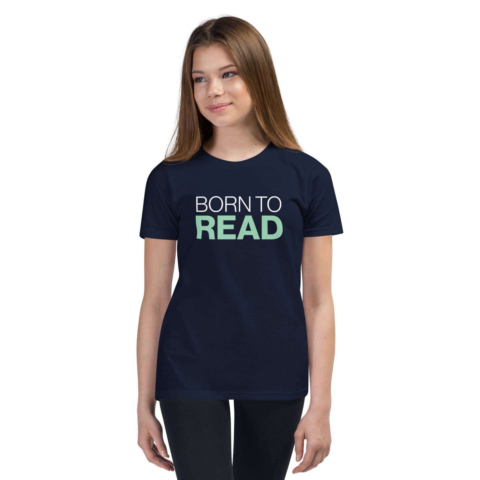 Born to Read Youth Short Sleeve T-Shirt - Image 3