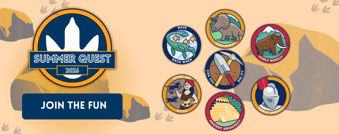 Summer Quest 2026 Join the fun - images of 2026 badges
