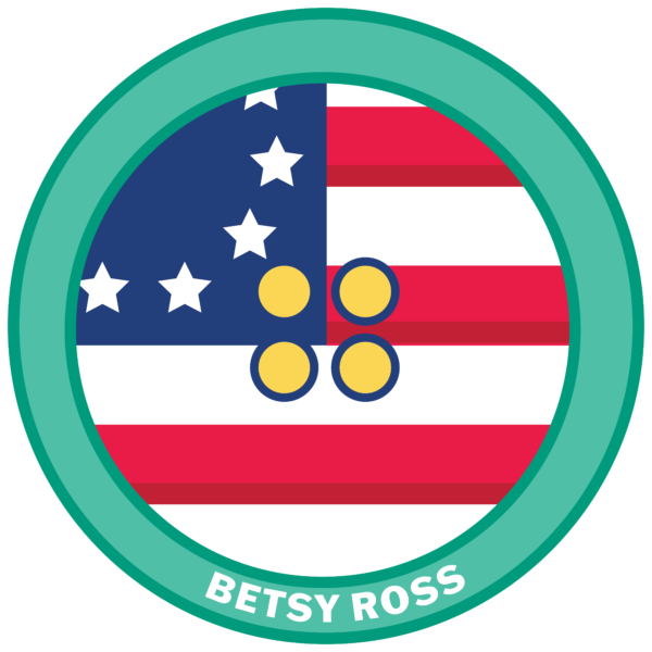 Betsy Ross Badge