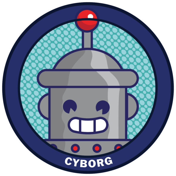 Cyborg Badge