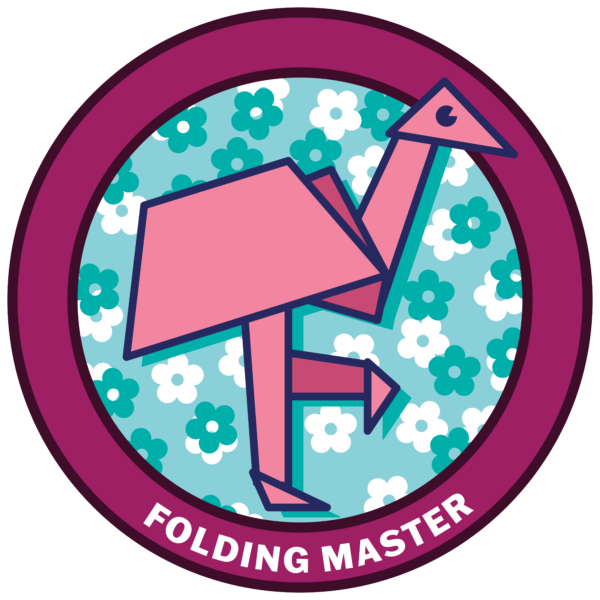 Folding Master Badge