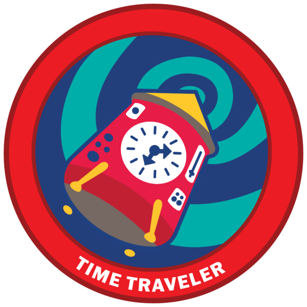 Time Traveler Badge